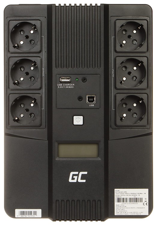 ZASILACZ UPS UPS06 600VA Green Cell-1629382