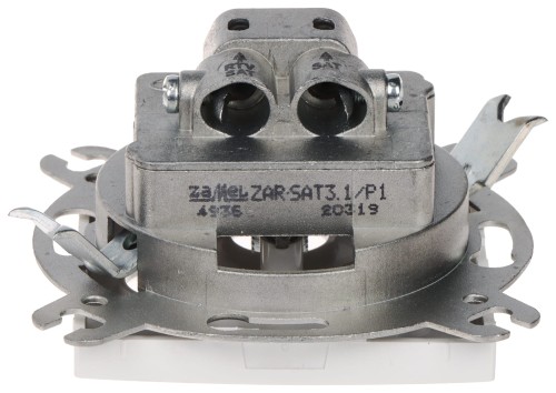 GNIAZDO KOŃCOWE SANTRA/4160-10/EPN R-TV + 2xSAT Elektro-Plast-1664926