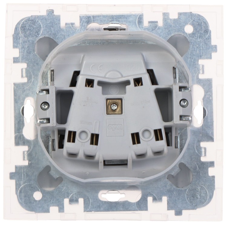 GNIAZDO POJEDYNCZE SANTRA/4136-10/EPN 230V 16A IP44 Elektro-Plast-1651075
