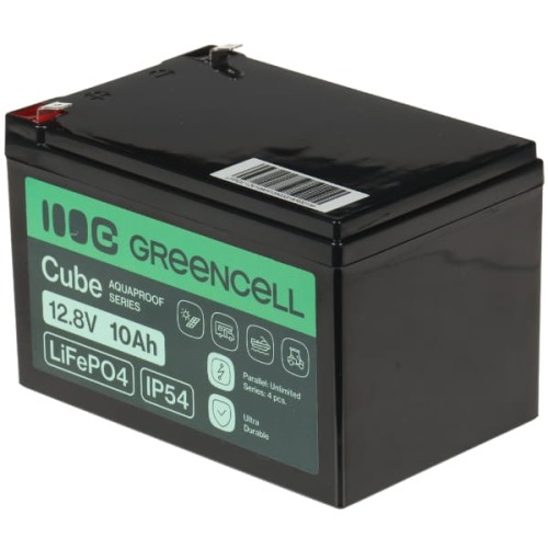 AKUMULATOR 12.8V/10AH/LIFEPO4-GC Green Cell-1820254