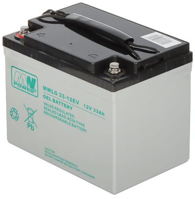 AKUMULATOR ŻELOWY 12V/33AH-MWLG MW Power-1623312
