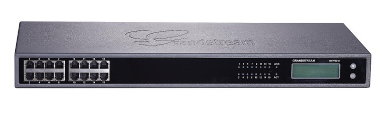 Grandstream GXW4216 – bramka VoIP – panel portów FXS.jpg