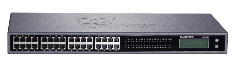 Grandstream GXW4232V2 Bramka VoIP 32 porty FXS - widok od strony portów.jpg