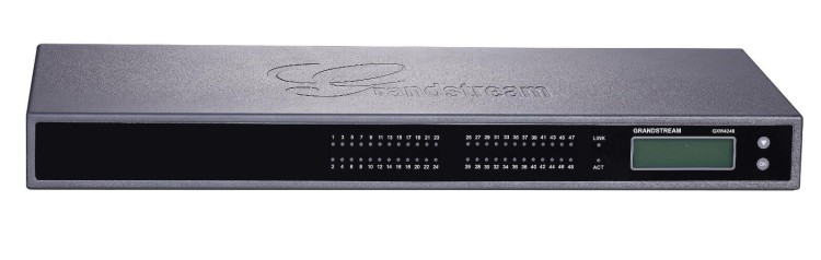 Grandstream GXW4248V2 Bramka VoIP 48 porty FXS - widok od przodu.jpg