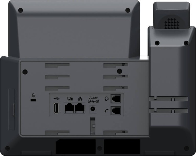 Grandstream GRP2650 – telefon IP – widok z tyłu