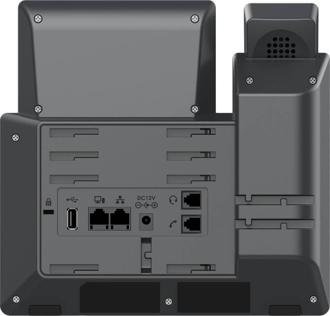 Grandstream GRP2624 – telefon IP – panel złączy.jpg