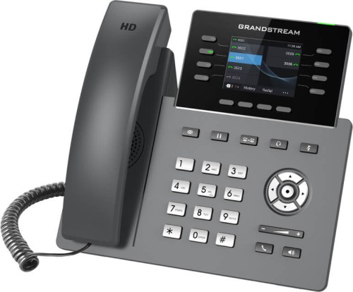 Grandstream GRP2624 – telefon IP – widok pod kątem.jpg
