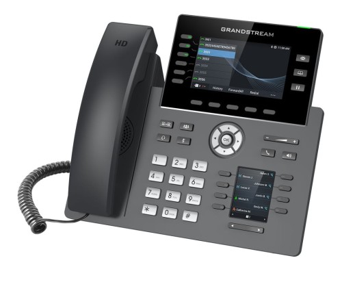 Grandstream GRP2616 – telefon IP – widok pod kątem.jpg