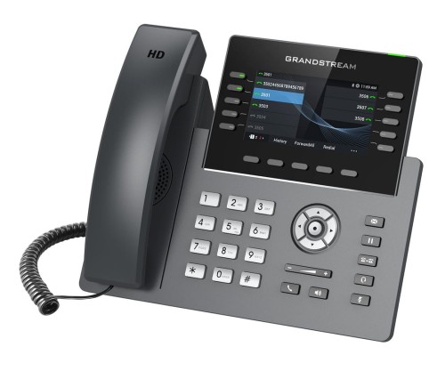 Grandstream GRP2615 – telefon IP – widok pod kątem.jpg