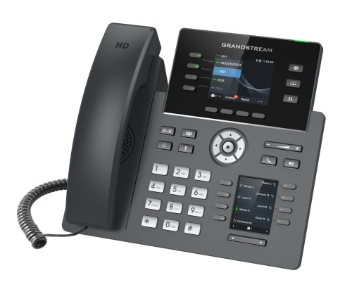 Grandstream GRP2614 – telefon IP – widok pod kątem.jpg