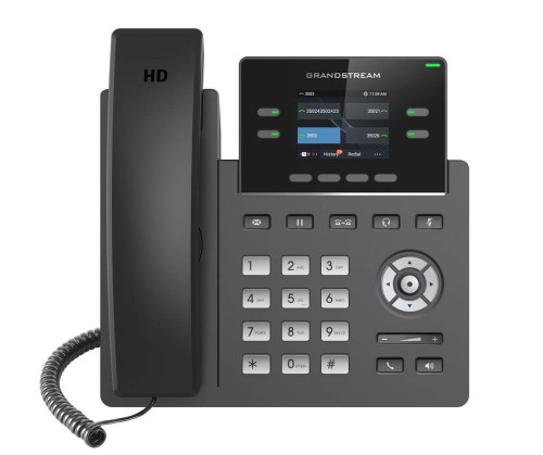 Grandstream GRP2612P – telefon IP – widok z przodu.jpg