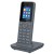 Grandstream DP725 – słuchawka DECT IP – widok pod kątem z ładowarką.jpg
