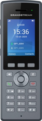 Grandstream DP735 – słuchawka DECT IP – widok z przodu.jpg