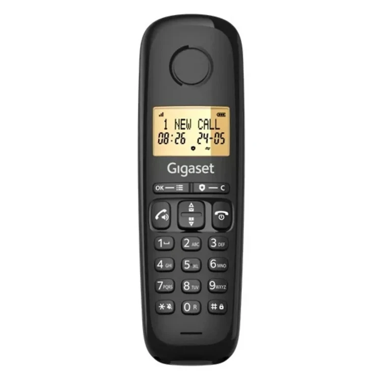 Gigaset BASIC 100 duo – telefon DECT – widok z przodu.jpg