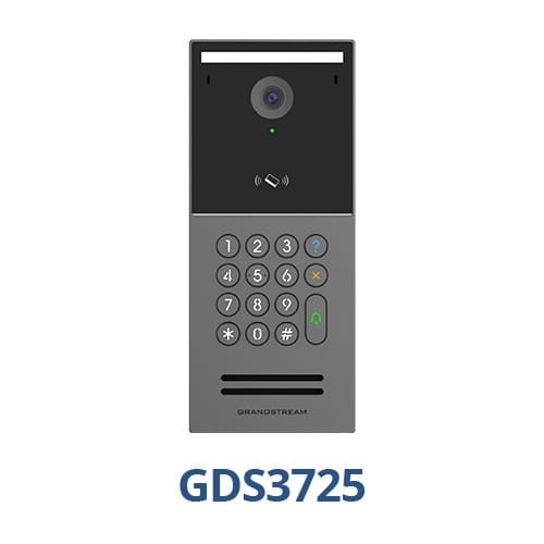 Grandstream GDS3725 – stacja wideodomofonowa IP – widok z przodu.jpg