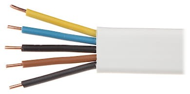 KABEL ELEKTRYCZNY PŁASKI YDYP-5X1.5-1341362