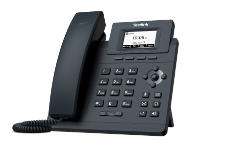 Yealink SIP-T30 – telefon IP – widok pod kątem.png