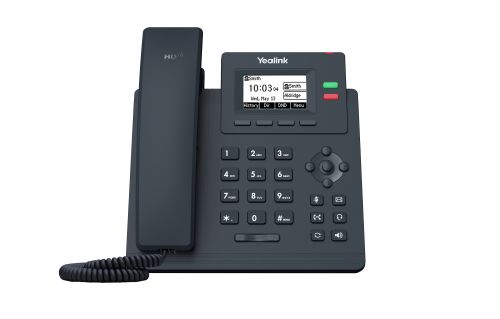 Yealink SIP-T31 – telefon IP – widok z przodu.png