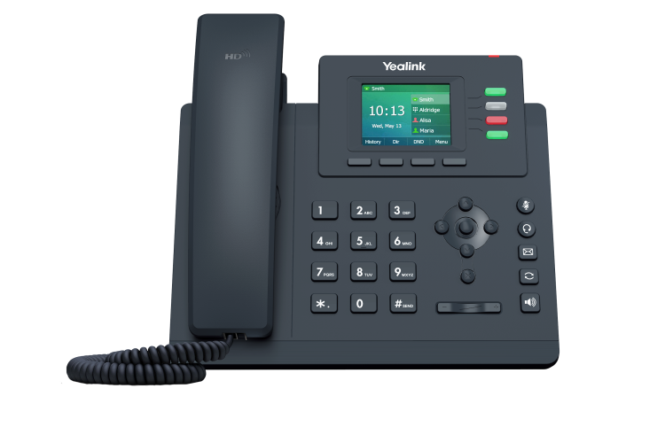 Yealink SIP-T33G – telefon IP – widok z przodu.png