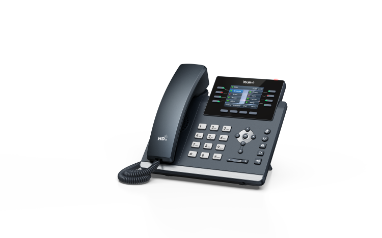 Yealink SIP-T44U – telefon IP – widok pod kątem.png