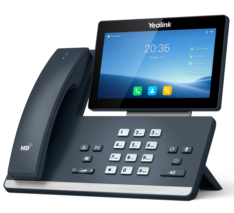 Yealink SIP-T58W Pro – wideotelefon IP – widok pod kątem.png