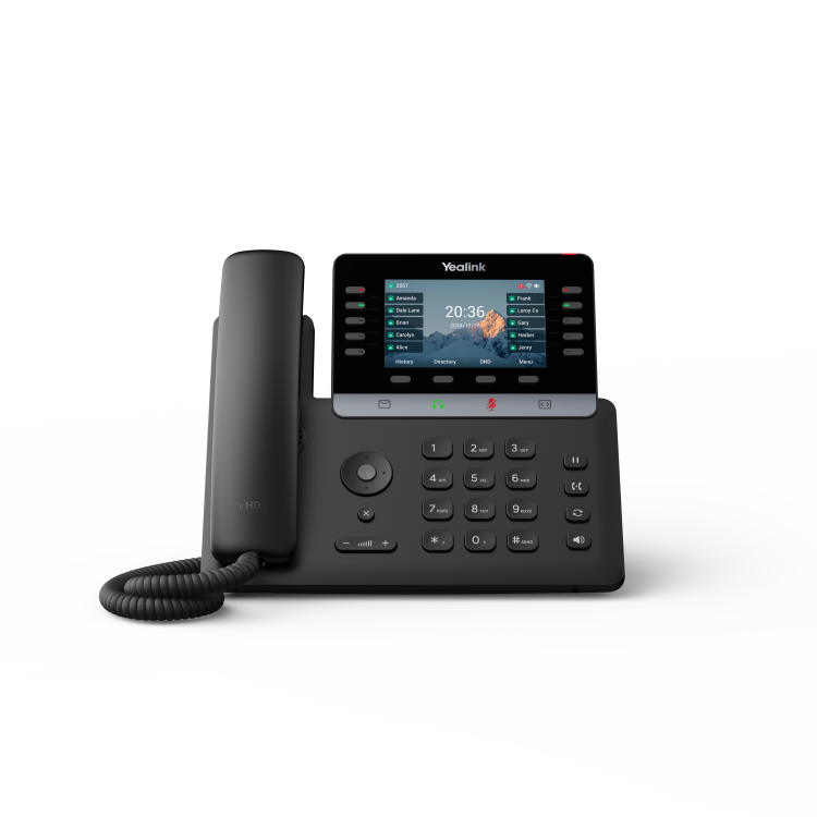 Yealink SIP-T74U – telefon IP – widok z przodu.png