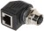 PRZEJŚCIE KĄTOWE M12D-G/RJ45-G-1342622