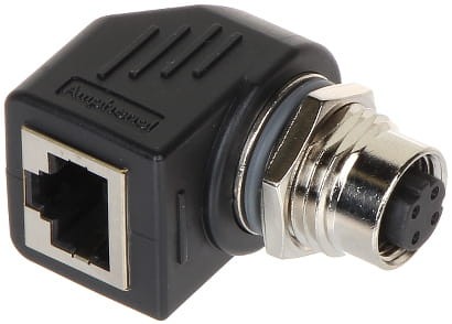 PRZEJŚCIE KĄTOWE M12D-G/RJ45-G-1342622