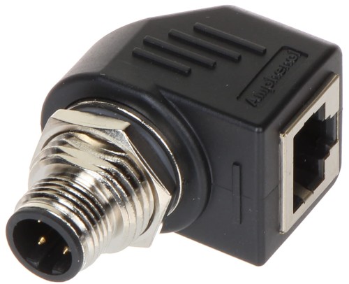 PRZEJŚCIE KĄTOWE M12D-W/RJ45-G-1342611