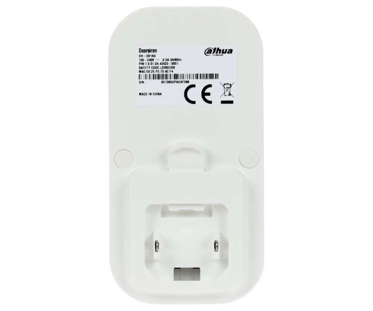 BEZPRZEWODOWY GONG DRZWIOWY DS1AG Wi-Fi 6, AC 230V DAHUA-1869743