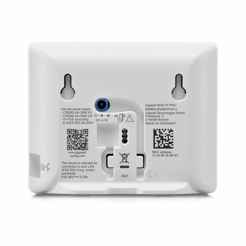 Gigaset N530 IP PRO – stacja bazowa DECT – widok z tyłu.jpg