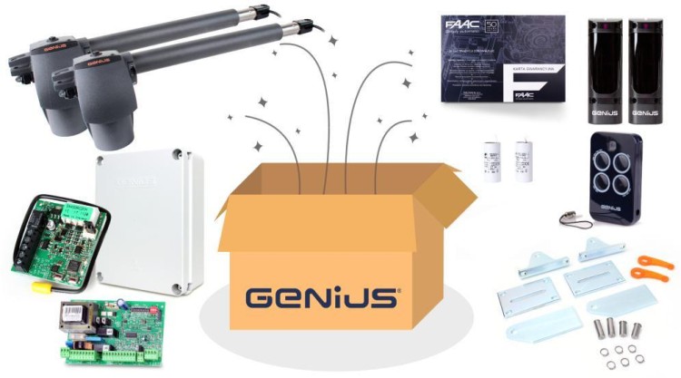 Zestaw Genius G-Bat 400 do 8m bram dwuskrzydłowych-1801770