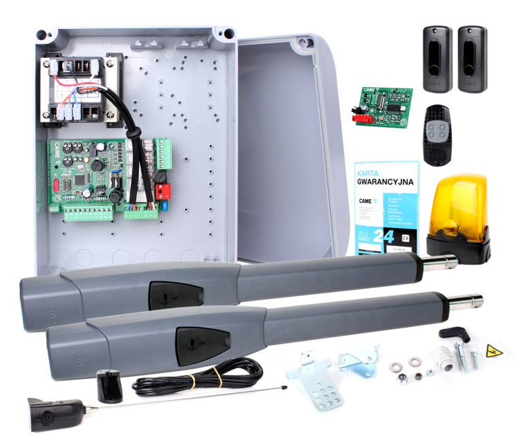 Zestaw CAME ATS 30DGM SAFE 24V TOP do 6m bram dwuskrzydłowych-1596405