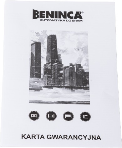 Zestaw Beninca KBILL40M.PM 230V do bram dwuskrzydłowych-1917011
