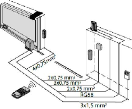 Zestaw BFT DEIMOS ULTRA BT B600 EE KIT do 600kg bram przesuwnych-1817329