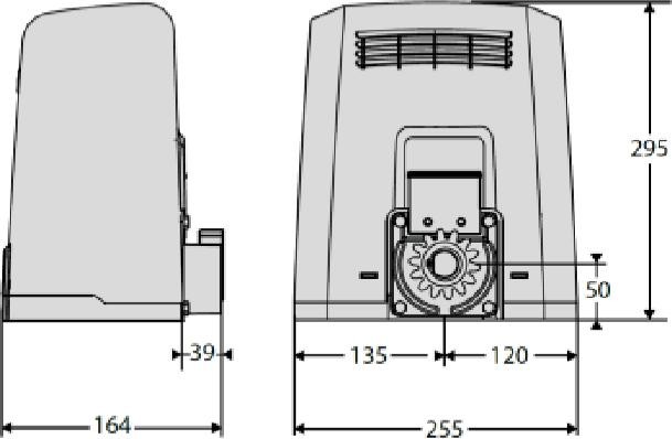 Zestaw BFT DEIMOS ULTRA BT B600 INT KIT do 600kg bram przesuwnych-1860782