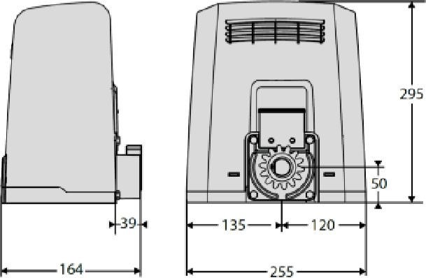 Zestaw BFT DEIMOS BT B600 KIT EE do 600kg bram przesuwnych-1927242