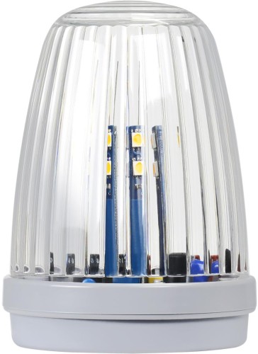 Lampa LED Proxima KOGUT BIAŁA z anteną 433.92 MHz (12-24V AC/DC lub 230V AC) świeci na żółto-1831278