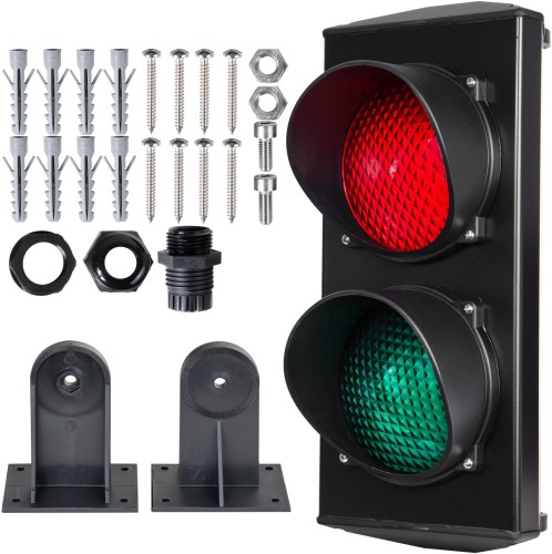 Semafor CAME PSSRV2 (2-komorowy: czerwone-zielone) 230V LED (001PSSRV2)-1902511