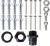 Semafor CAME PSSRV2 (2-komorowy: czerwone-zielone) 230V LED (001PSSRV2)-1902512