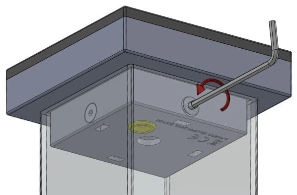Lampa oświetleniowo-ostrzegawcza LED Proxima SŁUPKOWA 12-230V AC/DC-1908049