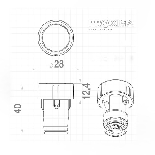 Pilot Proxima Zapalniczka FS8 (FAAC SLH 868MHz)-1831377