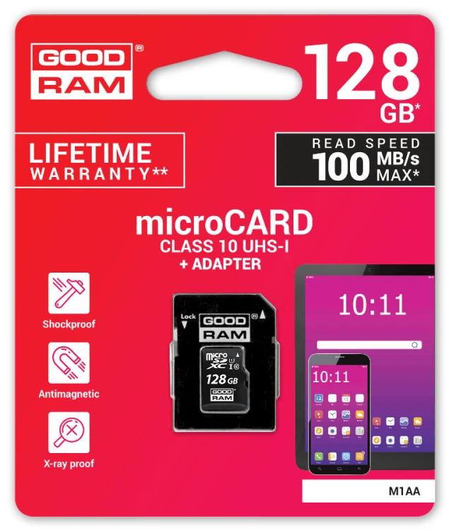 Karta pamięci microSD GOODRAM UHS-I 128GB-1813481