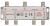 ROZGAŁĘŹNIK RI-6/1F-SAT-OPTI OPTICUM-1335032