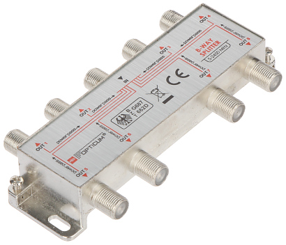 ROZGAŁĘŹNIK RI-8/1F-SAT-OPTI OPTICUM-1335037