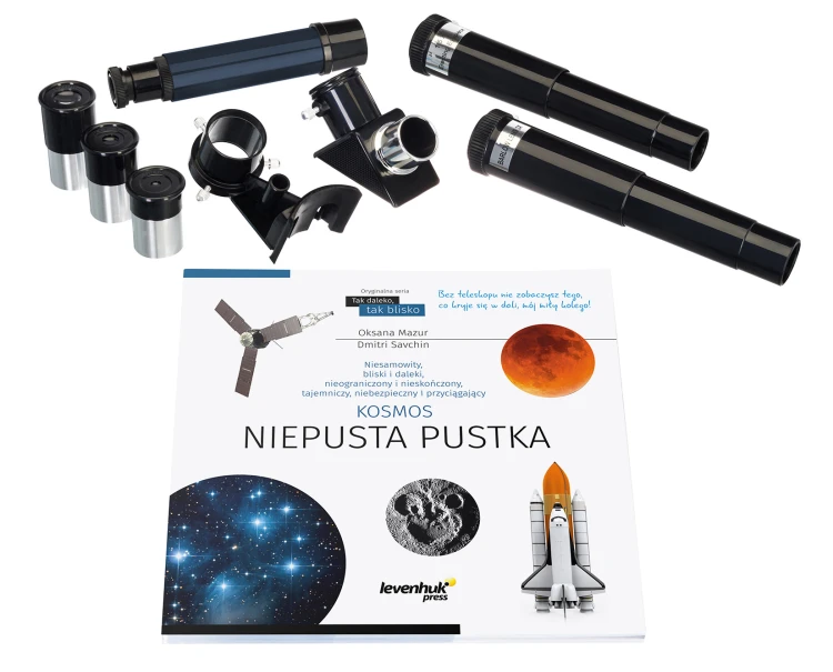 (PL) Teleskop Levenhuk Discovery Spark 607 AZ z książką-1542525