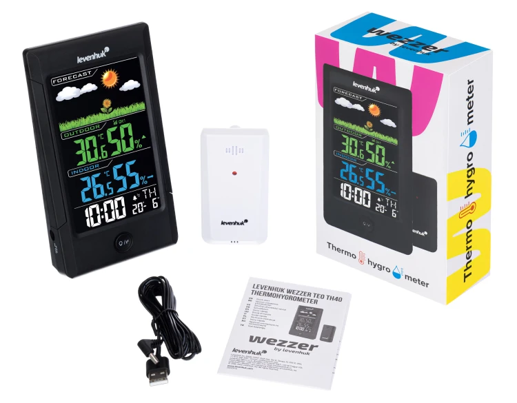 Termohigrometr Levenhuk Wezzer Teo TH40-1545055