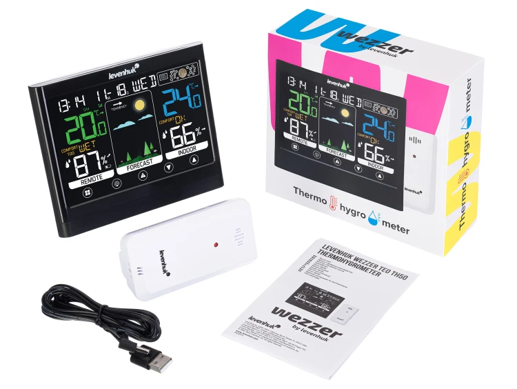 Termohigrometr Levenhuk Wezzer Teo TH50-1545064