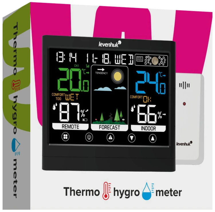 Termohigrometr Levenhuk Wezzer Teo TH50-1542070