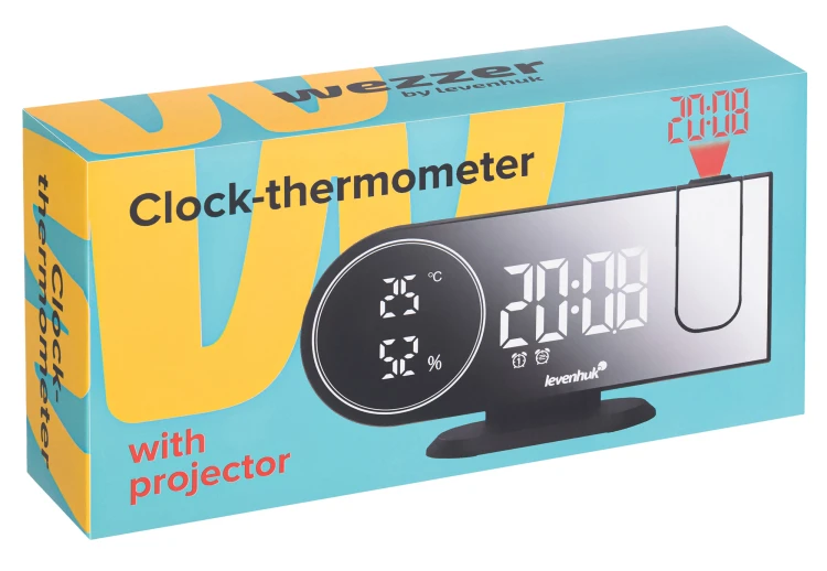 Termometr z zegarem Levenhuk Wezzer Tick H50-1545093